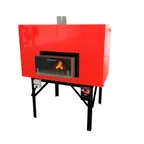 image of New York Brick Ovens 105 G Fire Show Series Gas Revolving Oven, 42" Inside Cooking Diameter