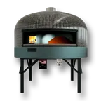 image of New York Brick Ovens 105 GW 42" CUPOLA Inferno Series Wood/Gas Revolving Combo Oven