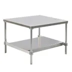 image of New Age 12436GSU Mobile Equipment Stand w/ Undershelf, 36"Wx24"Dx24"H, 1000-lb. Capacity