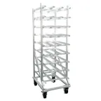 image of New Age 1250CK Aluminum Full Size Mobile Can Rack with 162 #10 or 216 #5 Cans Capacity