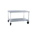 image of New Age 13036GSC Mobile Equipment Stand w/ Open Base, 36"Wx30"Dx24"H, 1000-lb Capacity