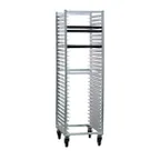 image of New Age 1330 30 Pan Full Height End Load Aluminum Bun / Sheet Pan Rack with Open Sides