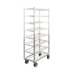 image of New Age 1355 Aluminum Universal Platter Rack w/ 8 Shelf Capacity