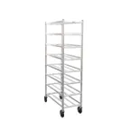 image of New Age 1355M Aluminum Universal Platter Rack w/ 8 Shelf Capacity