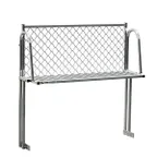 image of New Age 1371T NSF Aluminum Table Mounted Boat Rack - 48" x 15"