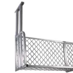 image of New Age 1373CL NSF Aluminum L Type Ceiling Mounted Boat Rack - 72" x 15"