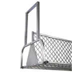 image of New Age 1373CT NSF Aluminum T Type Ceiling Mounted Boat Rack - 72" x 15"