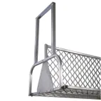 image of New Age 1374CT NSF Aluminum T Type Ceiling Mounted Boat Rack - 96" x 15"