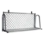 image of New Age 1374W NSF Aluminum Wall Mounted Boat Rack - 96" x 15"