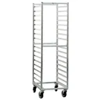 image of New Age 1484 Aluminum 17 Pan Poly Box / Sheet Pan Combination Rack for 18" x 26"