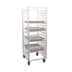 image of New Age 1509 40 Pan Side Load Full Height Aluminum Steam Table Pan Rack