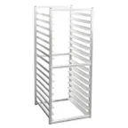 image of New Age 1612 16 Pan Aluminum End Load Mobile Bun / Sheet Pan Insert Rack