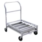 image of New Age 1630 Aluminum Food Box Dolly, 24x36, 500 lbs, NSF, Continuous Handle