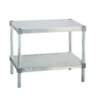 image of New Age 22024ES24P Stationary Equipment Stand w/ 2 Shelves, 24"Wx20"Dx24"H, 400-lb/Shelf