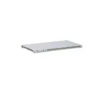 image of New Age 2472SB Aluminum Solid Shelf w/ 800 lbs. Capacity - 72"W x 24"D