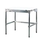image of New Age 30P96KD Work Table, 96"W X 30"D, Aluminum Construction, 5/8" Poly Top