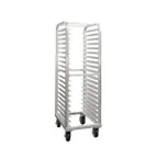 image of New Age 4331 Lifetime Series 20 Pan Mobile End Load Aluminum Bun / Sheet Pan Rack