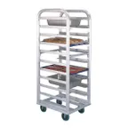 image of New Age 4337 Lifetime Series 11 Pan End Load Aluminum Roll-In Bun / Sheet Pan Rack