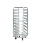 image of New Age 4338 Lifetime Series 18 Pan End Load Aluminum Roll-In Bun / Sheet Pan Rack 