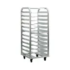 image of New Age 4635 Lifetime Series 12 Pan End Load Aluminum Roll-In Bun / Sheet Pan Rack