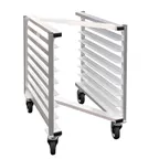 image of New Age 51107 8 Pan Full Height End Load Aluminum Z-Type Nesting Bun / Sheet Pan Rack