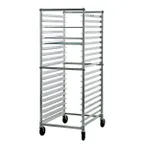 image of New Age 93020KD 20 Screen End Load Full Height Mobile Donut Screen Rack