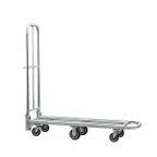 image of New Age 95241 Folding Platform Truck, 1200 lbs, Aluminum Frame, Push Handle with Lock, 18W x 65.75L