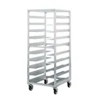 image of New Age 96058 10 Pan Aluminum Universal Bun / Sheet Pan Rack w/ 6" Bottom Load Slides