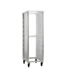 image of New Age 96328 39 Pan Mobile Full Height End Load Aluminum Bun / Sheet Pan Rack