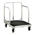 image of New Age 97055 Aluminum Platform Tray Dolly for Oval Trays, 800 lbs Capacity