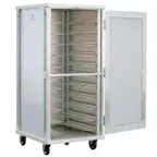 image of New Age 97746 11 Pan Full Height Aluminum End Load Mobile Bun / Food Pan Enclosed Cabinet