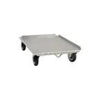 image of New Age 98040 Aluminum Pizza Dough Box Dolly, 20.5x27.25, 300 lb, Silver, Rectangular, NSF