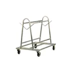 image of New Age 99360 Aluminum Mat Cart with 500 Ibs Capacity - 41-1/2" x 27-1/2" x 40"