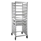 image of New Age NS947KD 20 Screen End Load Full Height Mobile Donut Screen Rack