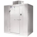 image of Nor-Lake KLF46-C 4' X 6' Kold Locker™ Indoor Walk-In Freezer w/ Floor, Self-Contained