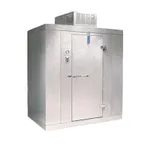 image of Nor-Lake KODB7746-C 4' X 6' Outdoor Kold Locker™ Walk-In Cooler w/ Floor, Self-Contained