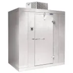 image of Nor-Lake KODB87610-C 6' X 10' Outdoor Kold Locker™ Walk-In Cooler w/ Floor, Self-Contained