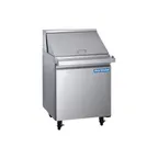 image of Norpole NP1R-SWMT 27" Mega Top Sandwich/Salad Prep Table w/ 1 Door, 12 Pans