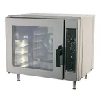 image of NU-VU NCO5 Single-Deck Half-Size Electric Convection Oven w/ Electromechanical Controls