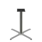 image of Oak Street B30CHR-STD 30x30 Restaurant Table Base, 3 Column, Chrome, Steel