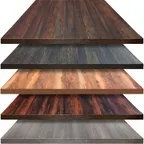 image of Oak Street BWP3030 30x30 Square Laminate Backwoods Premium Table Top, 2" Thick, Engineered Wood