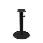 image of Oak Street OD-B22DISC-4-STD 22" Dia. Dining Height Stamped Steel Table Base, Durafinish