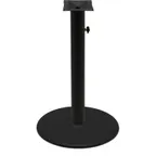 image of Oak Street OD-B30DISC-4-BAR 30" Dia. Bar Height Stamped Steel Table Disc Base, Durafinish