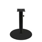 image of Oak Street OD-B30DISC-4-STD 30in Dia Table Disc Base, Dining Height, Durafinish, 4in Column, Stamped Steel