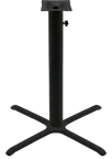 image of Oak Street OD-B36-4-BAR 36x36 Inch Bar Height Stamped Steel Table Base
