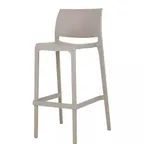 image of Oak Street OD-BS-711-GG Teton Stacking Bar Stool, Indoor/Outdoor