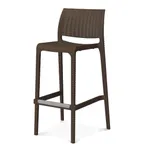 image of Oak Street OD-BS-736-CB Olympus Stacking Bar Stool, Indoor/Outdoor