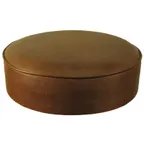 image of Oak Street SL2129TOP-BUC Bar Stool Seat Only, Backless, Button Top, Vinyl