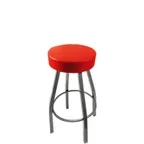 image of Oak Street SL2132-CCS-RED Indoor Swivel Bar Stool