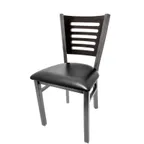 image of Oak Street SL2150CCS-5 Indoor Dining Chair with Wood Back